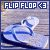 Flip flops icon graphics