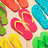 Flip flops icon graphics