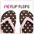 Flip flops icon graphics