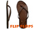 Flip flops icon graphics