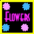 Flowers icon graphics