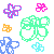 Flowers icon graphics