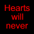 Hearts icon graphics