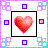 Hearts icon graphics