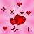 Hearts icon graphics