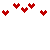 Hearts icon graphics