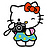 Hello kitty icon graphics