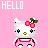 Hello kitty icon graphics