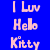 Hello kitty icon graphics