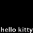 Hello kitty icon graphics