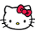 Hello kitty icon graphics