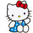 Hello kitty icon graphics