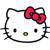 Hello kitty icon graphics