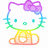 Hello kitty icon graphics