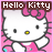 Hello kitty icon graphics