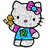 Hello kitty icon graphics