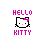 Hello kitty icon graphics