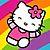 Hello kitty icon graphics