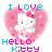 Hello kitty icon graphics