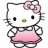 Hello kitty icon graphics