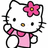 Hello kitty icon graphics