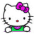 Hello kitty icon graphics