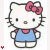 Hello kitty icon graphics
