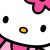 Hello kitty icon graphics