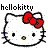 Hello kitty icon graphics