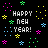 New year icon graphics