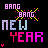 New year icon graphics