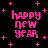 New year icon graphics