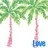 Palm tree icon graphics