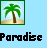 Palm tree icon graphics