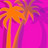 Palm tree icon graphics