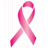 Pink ribbon icon graphics