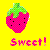 Strawberries icon graphics