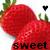 Strawberries icon graphics
