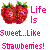 Strawberries icon graphics