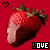 Strawberries icon graphics