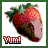 Strawberries icon graphics