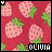 Strawberries icon graphics