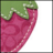 Strawberries icon graphics