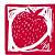 Strawberries icon graphics