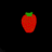 Strawberries icon graphics