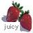 Strawberries icon graphics