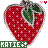 Strawberries icon graphics