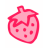 Strawberries icon graphics