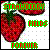 Strawberries icon graphics