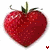 Strawberries icon graphics